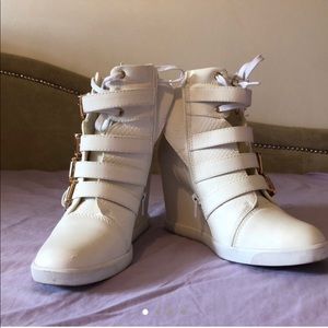 Shoe Dazzles Wedge Sneakers **3/$25**